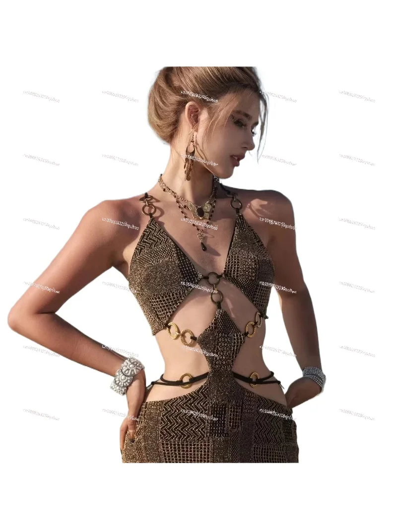 

Hot swimsuit women's swimsuit beautiful bikini seaside vacation hot spring