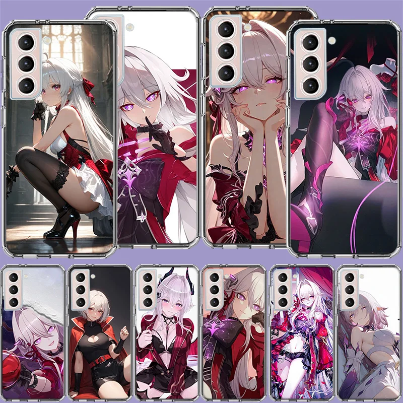 Honkai Impact 3rd Clear Phone Cases for Samsung S26 Ultra Galaxy S25 Edge S24 S23 FE S21 Plus S20 S22 S10 Cover Patterned Compat