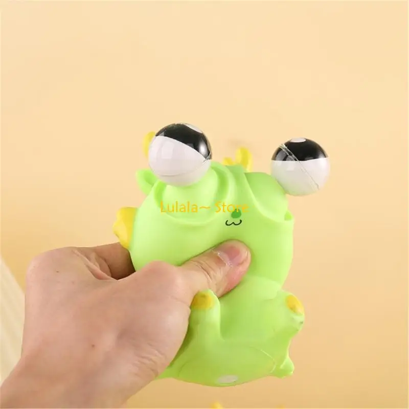 Y4QA – jouet Dragon dessin animé EyePop à presser, jouet pour décompresser, cadeau pour enfant autiste