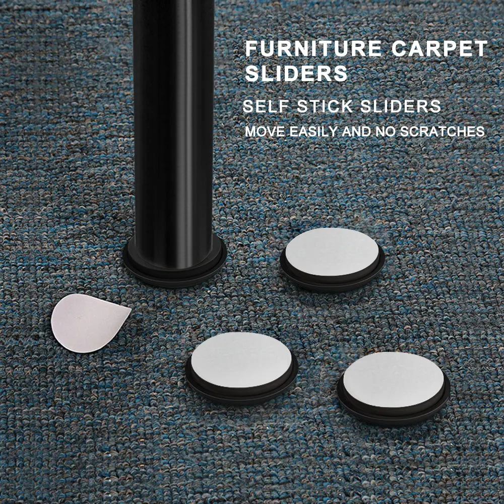 16PC Appliance Sliders for Kitchen Small Appliances Self Adhesive Anti Slip Pads Easy Sliding for Coffee Maker Blender Air Fryer view 5