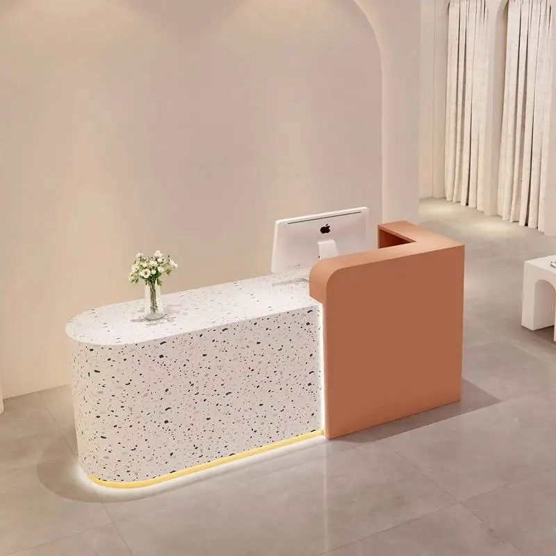 

Restaurant Clinic Reception Desks Beauty Salon Hotel Design Reception Desks Modern Luxury Comptoir Magasin Furniture Office