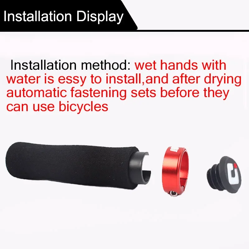 ODI MTB Grips Lock on Bike Handlebar Cover Sponge Soft Mountain Bicycle Handles Cuff Shock Absorber Bicycle Handle Bar Grip Part