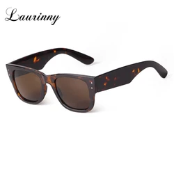 Trendy Tortoiseshell Square Sunglasses Women Brand Retro Gray Thick Big Frame Sun Glasses Men Shades Eyewear Gafas De Sol UV400