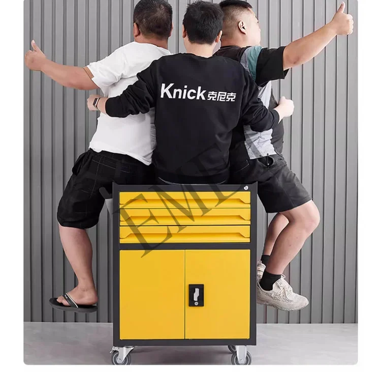 Auto repair workshop heavy tool cabinet trolley multi-function hardware tool tool storage box