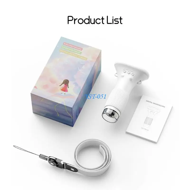 E15A 1000X Children Educational Microscope Built in Camera Video Function Portable