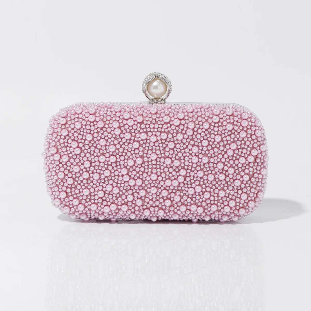 

Popular celebrity retro pearl dinner bag new beaded cheongsam clutch bag evening party evening dress bag