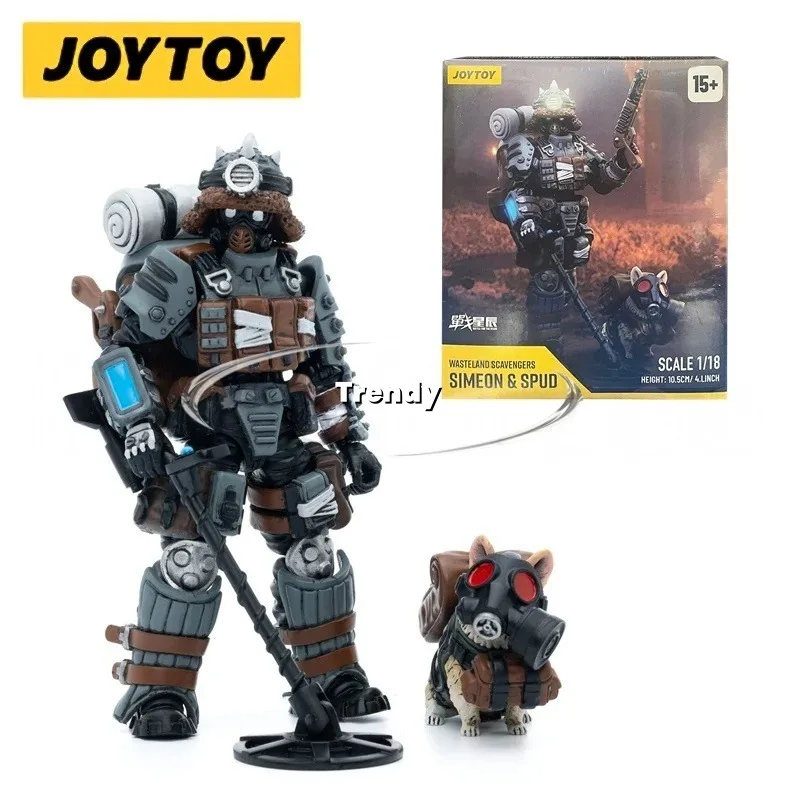 

【In Stock】1/18 JOYTOY Action Figure Wasteland Scavengers Anime Collection Model Toy