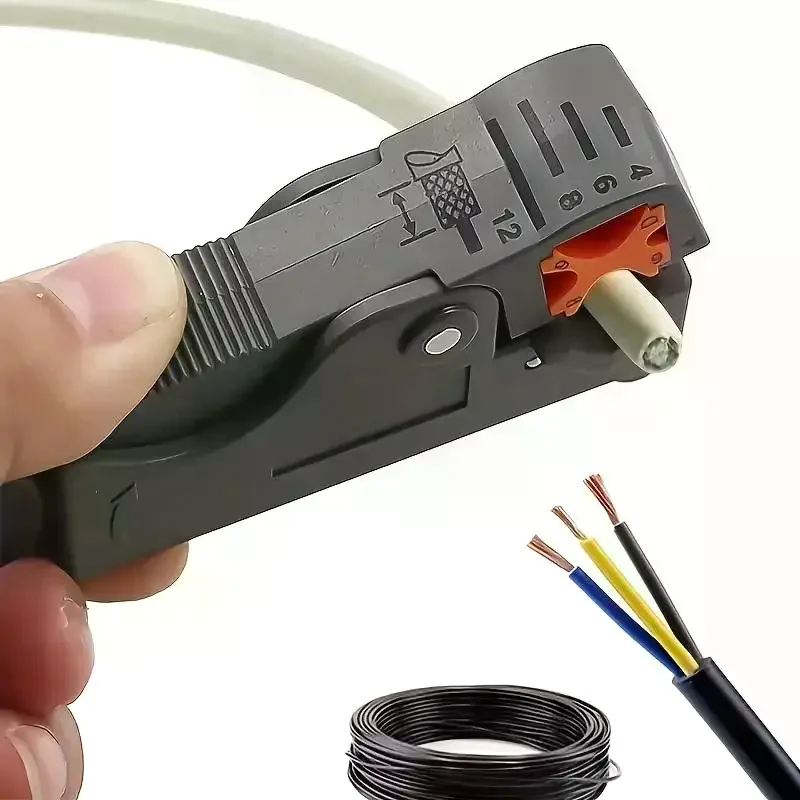 Hot Automatic Stripping Pliers Wire Stripper Cable Wire Cutters Stripping Crimping Tool With Hexagon Wrench Tools Nippers
