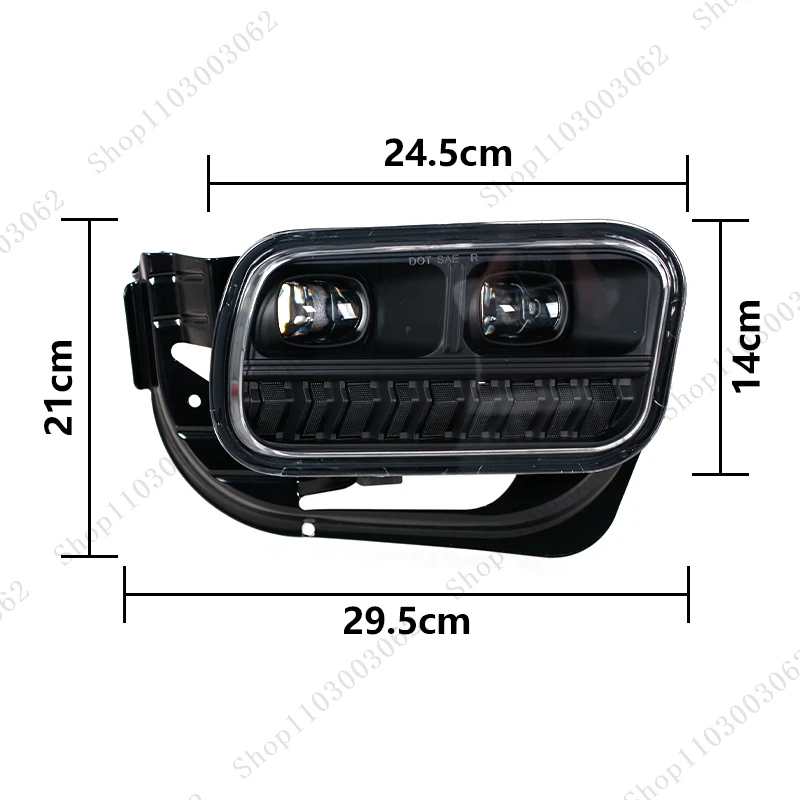 Daytime Running Lights For Dodge Ram 1500 2500 3500 2009 2010-2018 Automotive Exterior Front Signal Light Fog Light Assembly
