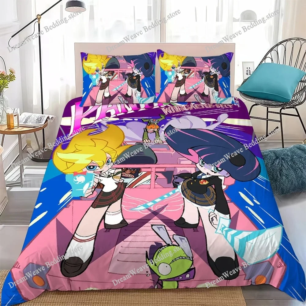 

Panty and Stocking with Garterbelt Duvet Cover Set Home Style Bedding Soft Laundry Cotton Bed Student Dormitory Gift