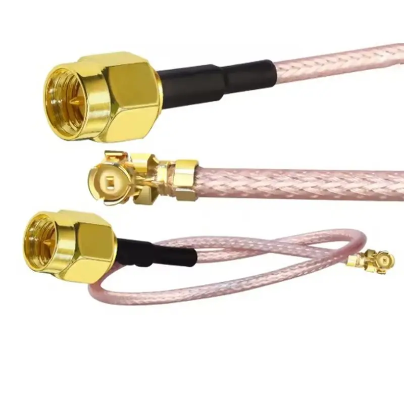 ABKP-SMA To IPX Coaxial Cable SMA Male To UFL/U.FL/MHF1 Coaxial Cable IPX To SMA Male Plug Cable Wifi Antenna Pigtail Extension