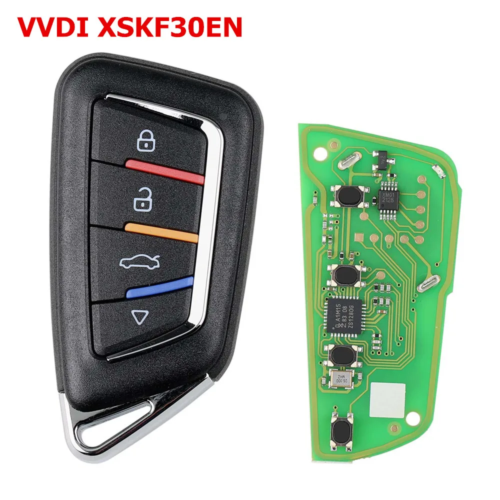 XHORSE XSKF30EN Univeral 3 Button VVDI Remote Key Car Assecories for Toyota XM38 Support 4D 8A 4A All in One for VVDI2 Tools 1Pc