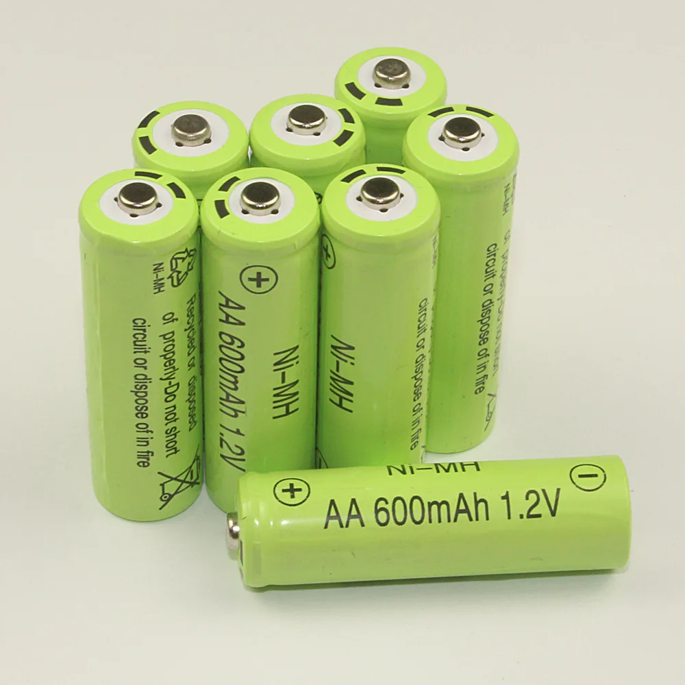 AA + AAA akumulator AA 1.2V 600mAh / 1.2V AAA 600mah alkaliczne latarka na baterie zabawki zegarek odtwarzacz MP3 wymień baterię Ni-Mh