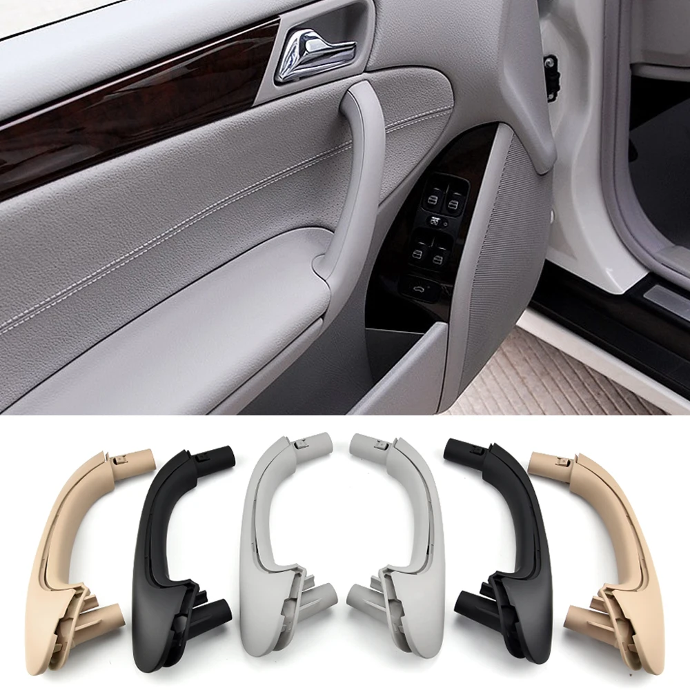 New Interior Door Handle with Outer Cover Assembly Replacement For Mercedes Benz W203 C Class Sedan 2000-2007