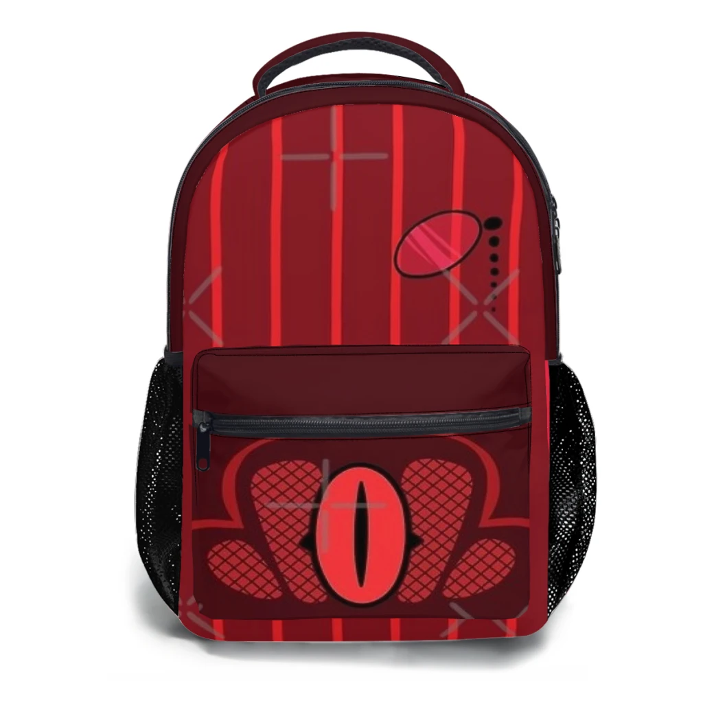 Impermeável High School Mochila, Nova Moda Feminina, Hazbin Hotel Alastor, Laptop Travel Book Bag, 17"