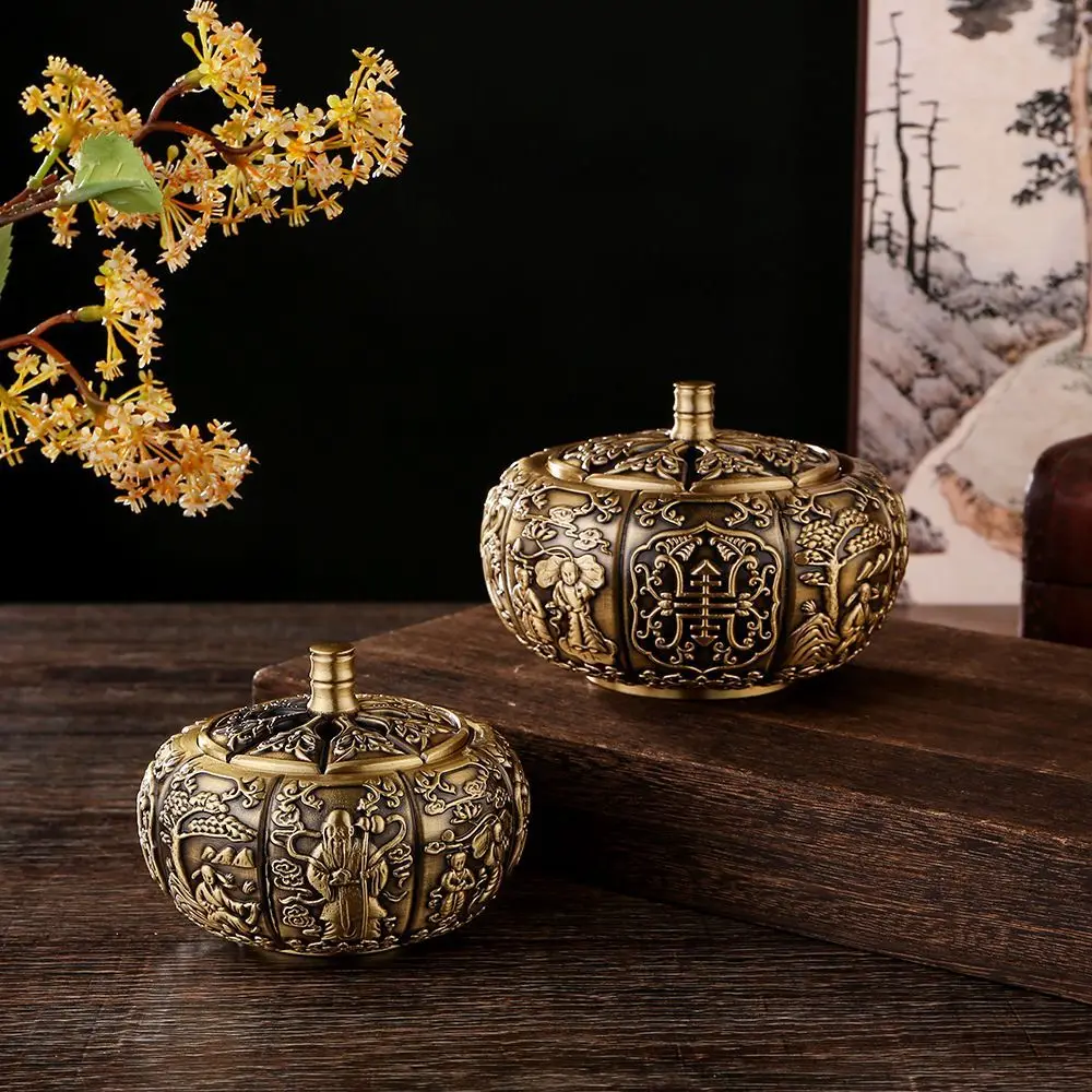 

Lucky pumpkin Incense Burner Statue for Tea Home Decor Ornaments