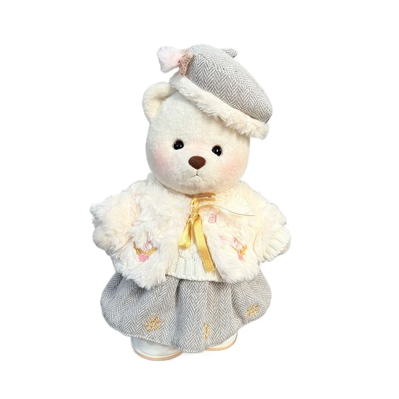 30cm Doll Clothes Plush Toys Cosplay Clothes Warm Sweater Belle Cute Decoration Creative Birthday Gift Toy Anime Accessories
