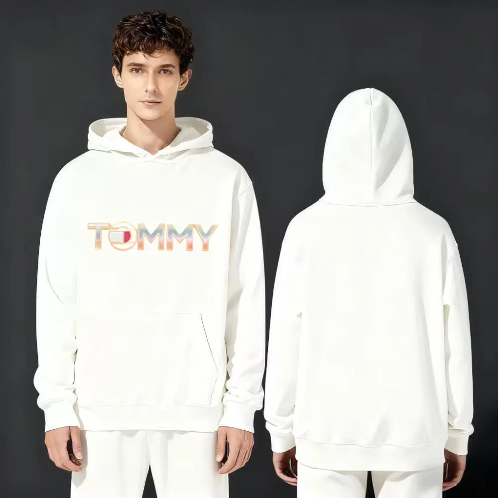 Nel 2025 Y2K streetwear marca 330g felpe pesanti streetwear da uomo e da donna stampato streetwear e abbigliamento sportivo