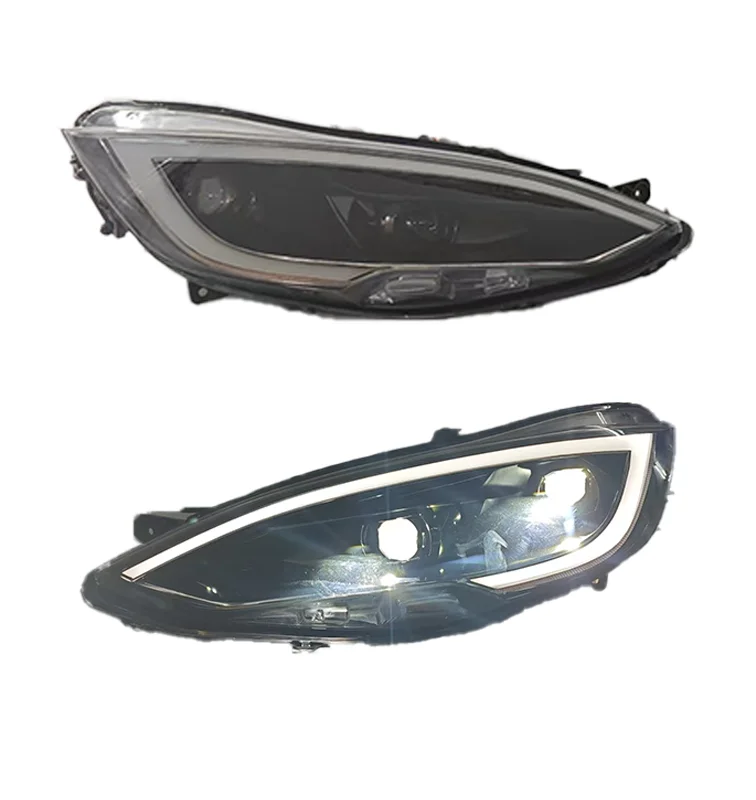 

Новые передние светодиодные фары для Tesla Model S 2014-2022 для модернизации/апгрейда 12V 8000K-BDB