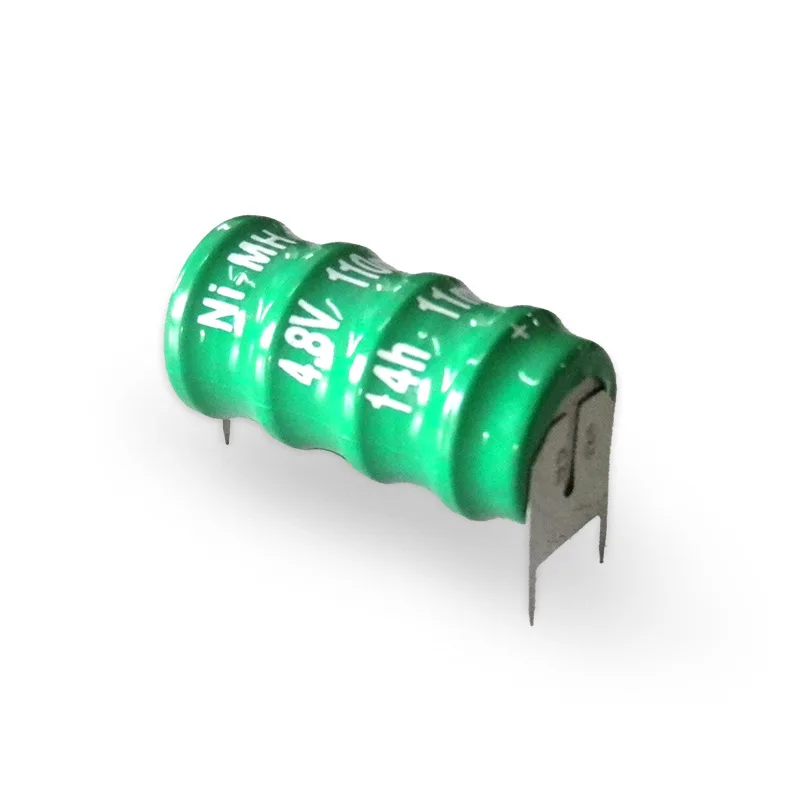 10pcs/lot 4.8V 110mah 4.8V/110H Rechargeable Ni-MH Button Battery Cordless Phone Walkie-talkies Electric Toy NiMH Batteries Pack
