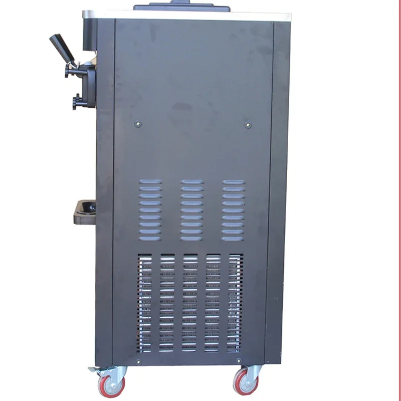 الفريزر الكهربائي العمودي آلة الآيس كريم الناعمة ذات 3 نكهات صانع الزبادي المجمد من الدرجة التجارية للاستخدام التجاري