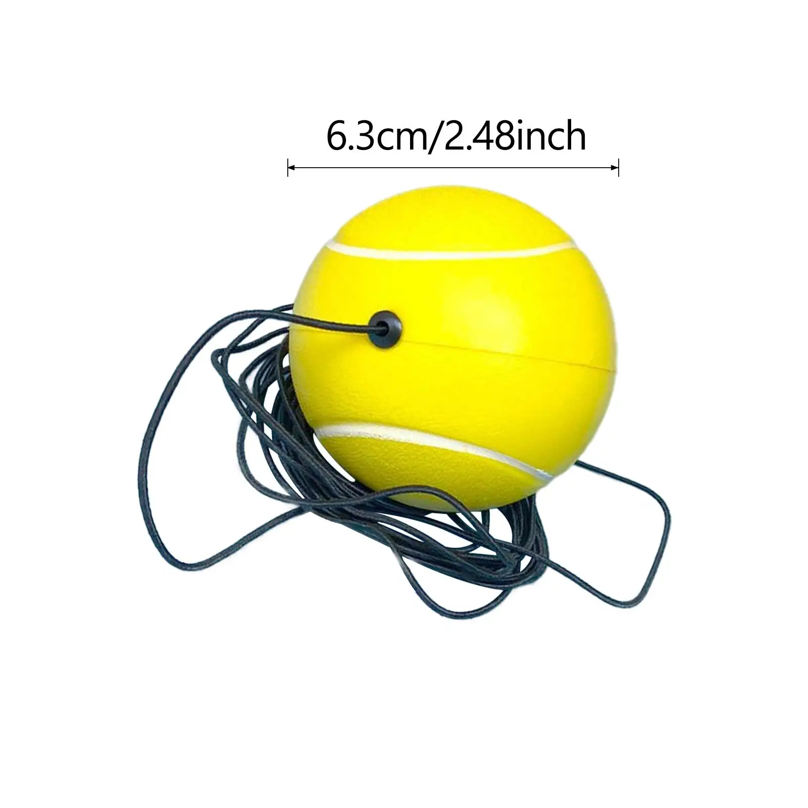 

Tennis Trainer Ball PU Material with Rope Durable Tennis Practice Equipment for Indoor Outdoor Exercise Accessories