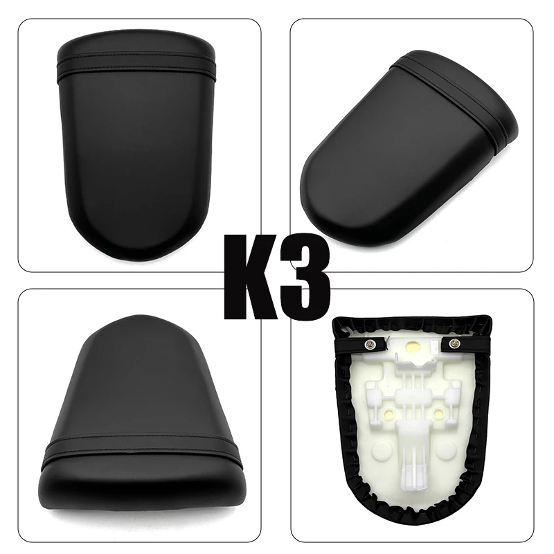 Motorcycle Rear Pillion Passenger Seat For Suzuki GSXR 1000 GSXR1000 GSX-R 1000 2003-2024 K3 K5 K7 K9 K17 2017 2009 2005 2013