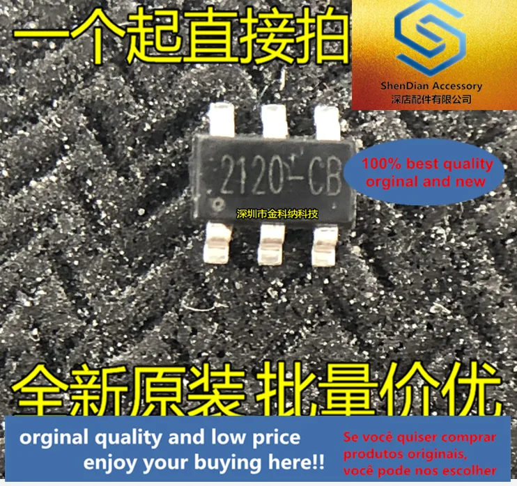 10pcs only orginal new HY2120-CB printed silk 20CB patch SOT-23-6 dual-cell lithium battery protection ic best item
