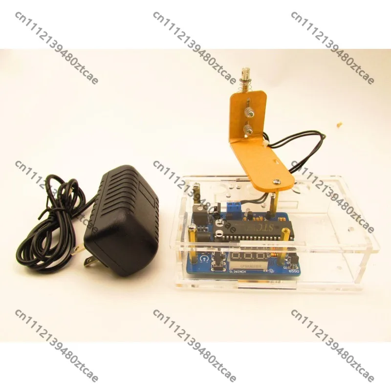 Automatic Physical Keyboard Clicker Single Double Head Adjustable Timer Auto Tapper Game Auxiliary Click Device