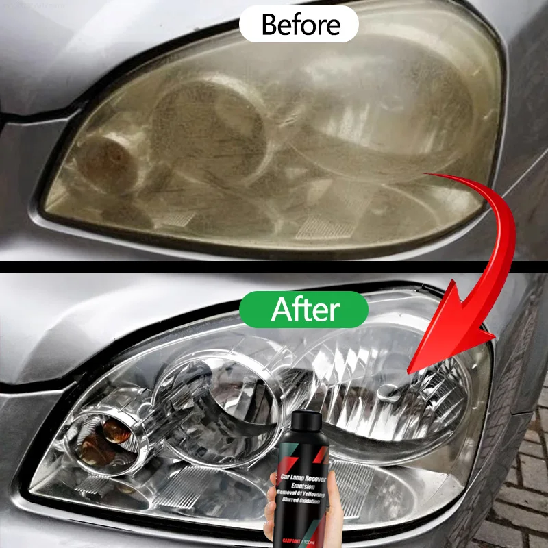 Car Headlight Restoration Polishing Kits Headlamp Repair Kits Car Light Polisher Cleaning Paste Car Paint Care Refurbish Agent