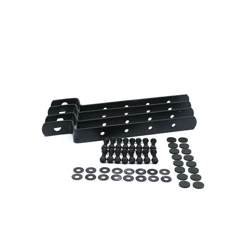 Universal Adjustable Saddle bag Support Bar Mounting Kit For Harley Cafe Racer