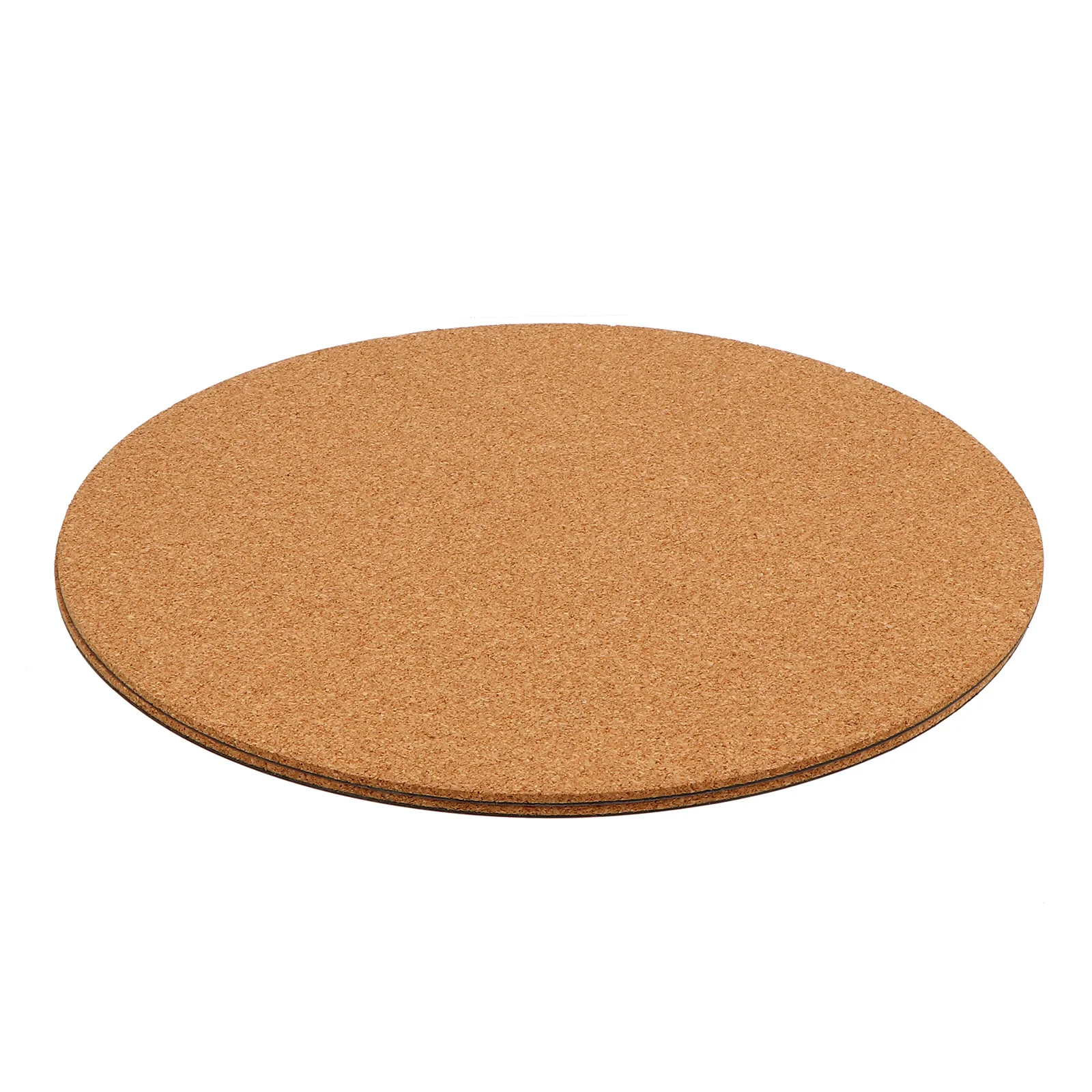 

2pcs Cork Plant Mat Round Lightweight Durable Garden Planter Pad Water Resistant Non Scratch Flowerpot Saucer Tray For Indoor