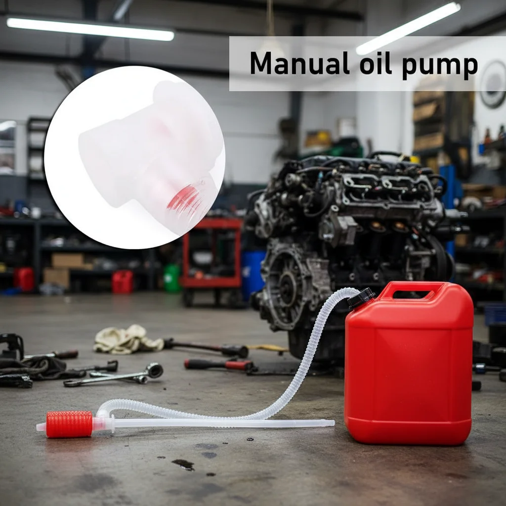 Truck Car Hand Fuel Pump Oil Gasoline Diesel Transfer Sucker Manual Fuel Pump Petrol Liquid Syphon Suction Fuel Transfer Pump