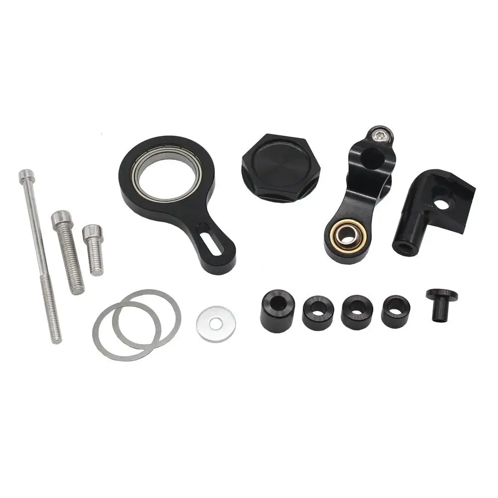 1 Set Motorcycle Stabilizer Steering Damper Mounting Bracket Kit Modified Parts Compatible For Yzfr1 Yzfr6