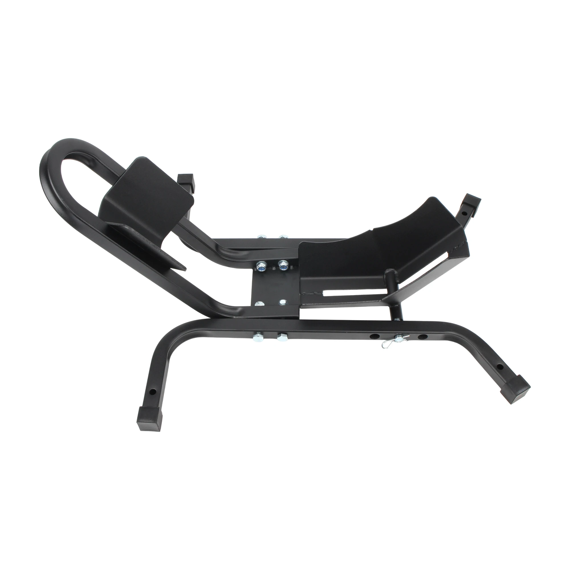 Motorcycle 1500 Lbs Heavy Duty Adjustable Front Tire Chock Wheel Stand for 17