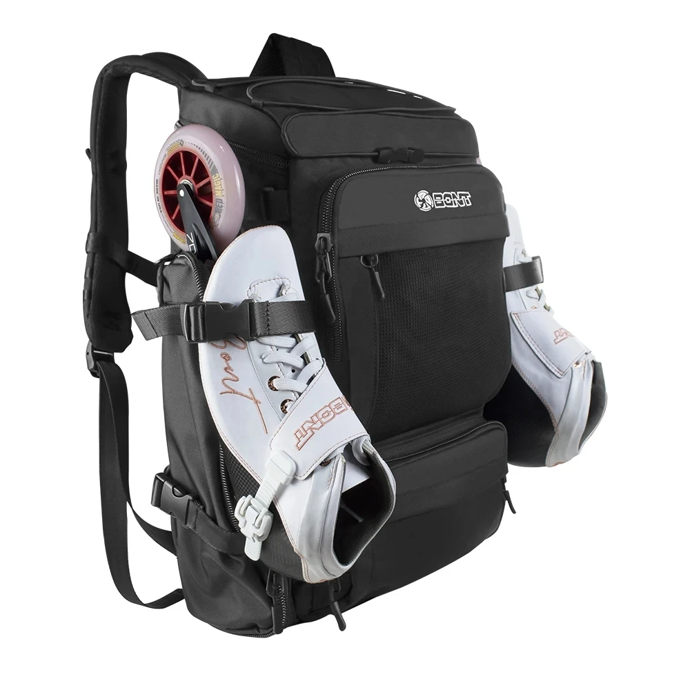 Inline Skates Backpack Original BONT Professional Skates Bag Roller Skate Backpack Speed Skate Bag Laptop Computer Camping Bag