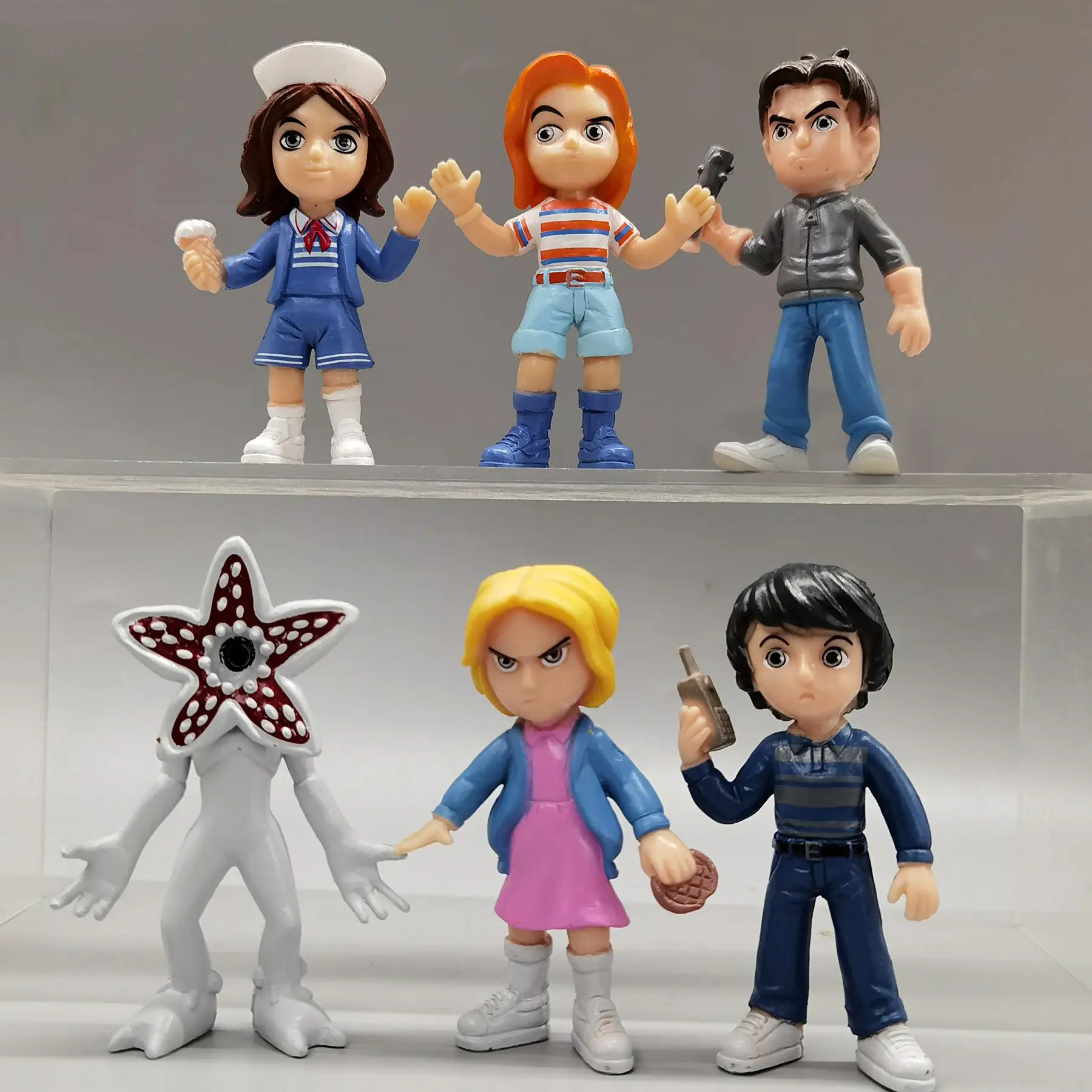 

2026 New 3.5-inch Monster Story Man Eating Flower Doll Handmade Model Cake Desktop Decoration Ornament Bag 6 Styles