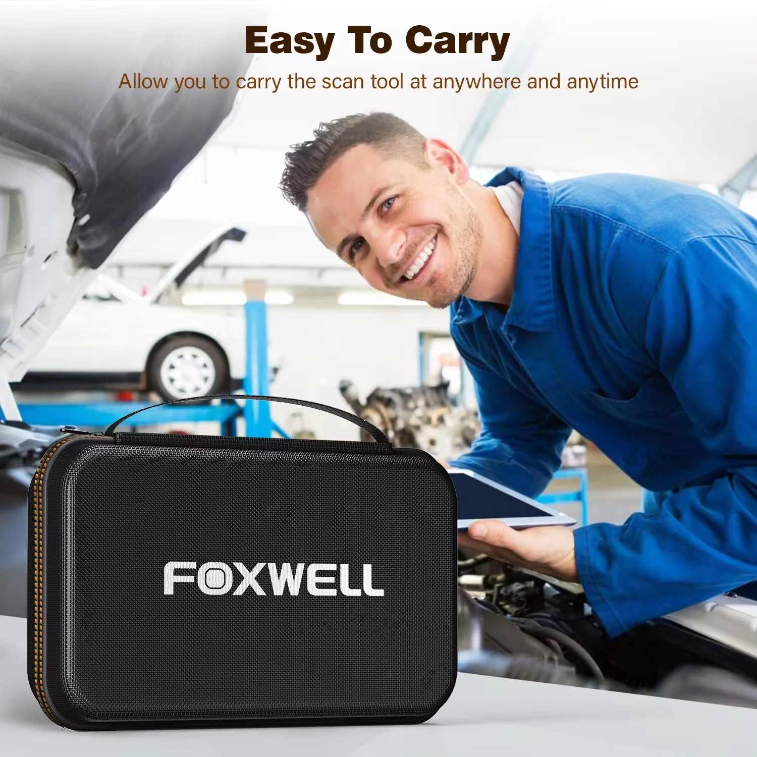 FOXWELL CASE for NT301 NT510 NT630 Scanner CASE OBD2 Scanner Professional Enhanced OBDII Diagnostic Box For NT201 Portable Bag