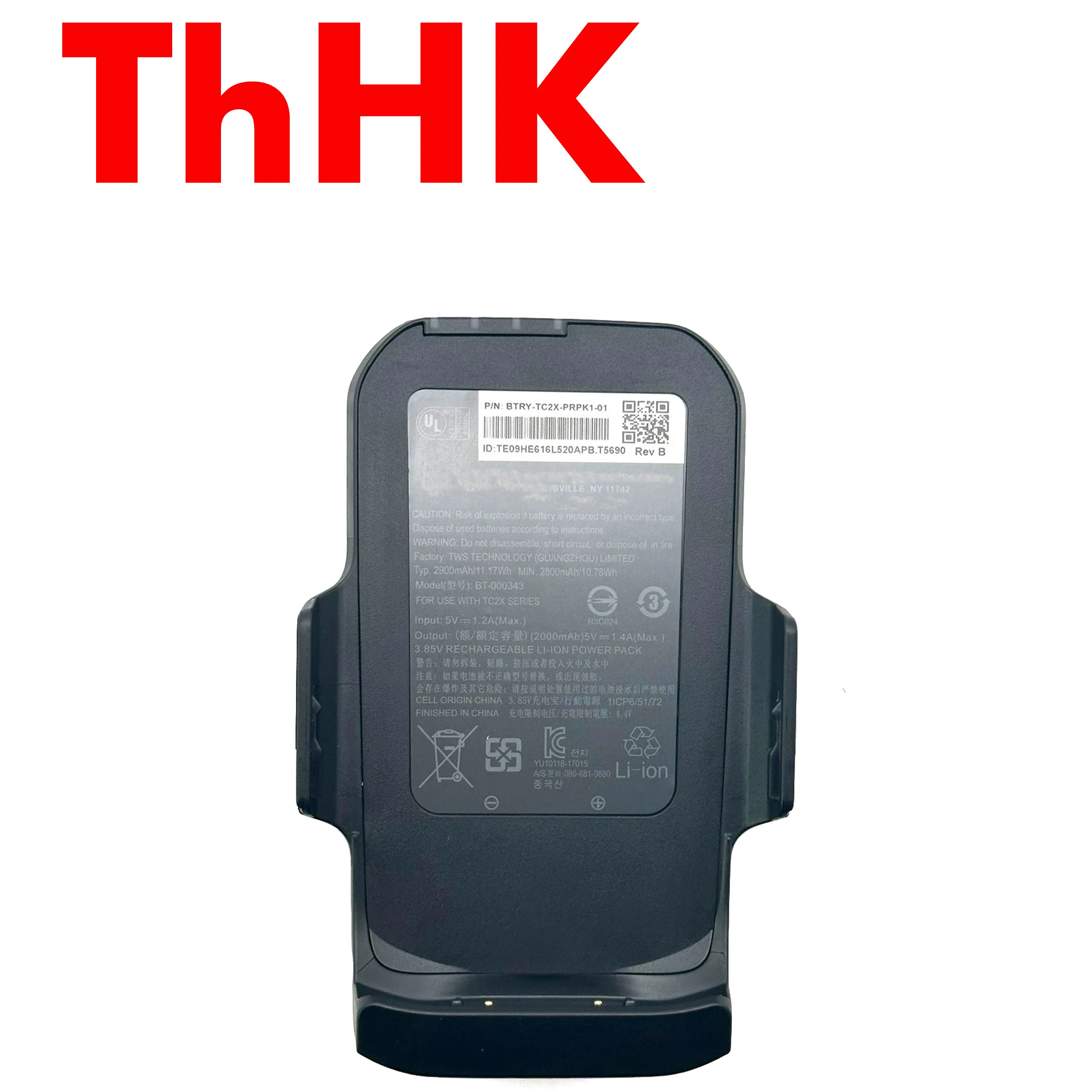 Genuine Original 11.17WH 2900mah BT-000343 Battery For Zebra TC20 TC25 PowerPack Handheld