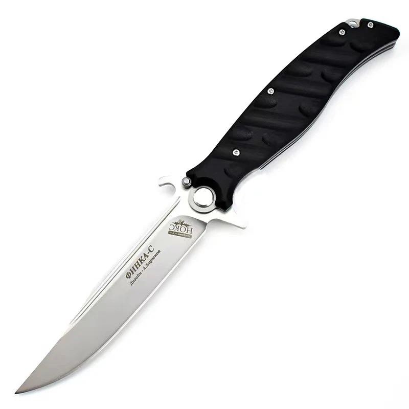 Outdoor knife portable folding knife Wilderness survival knife portable folding knife sharp knife