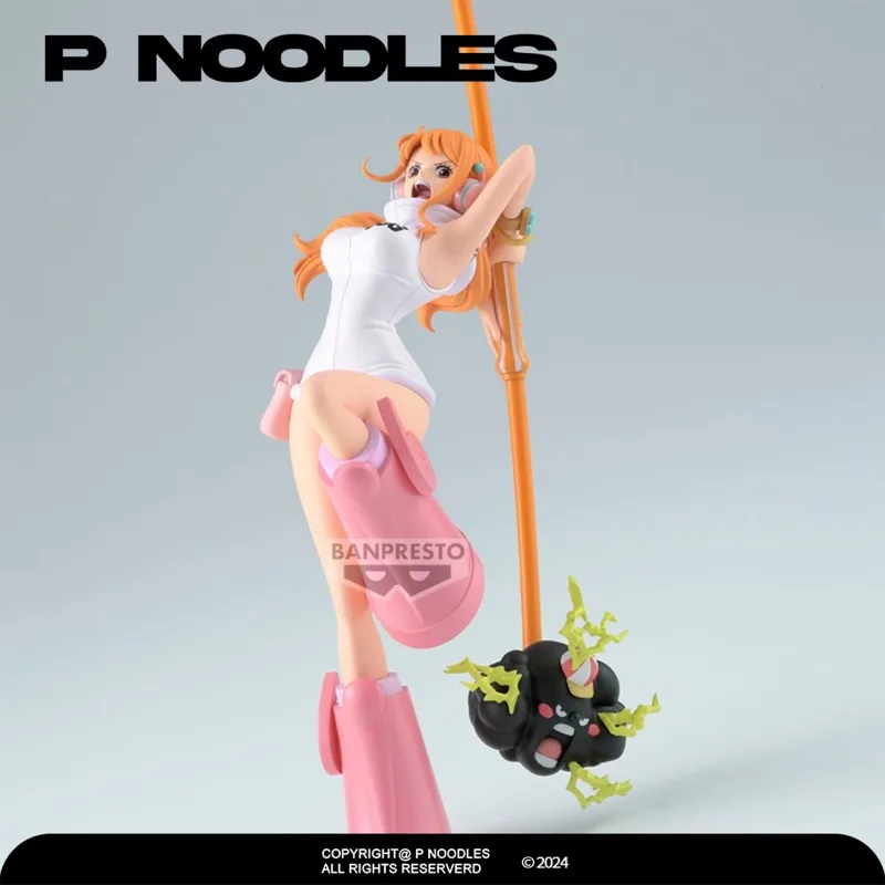 Autentyczne japońskie figurki akcji Bandai One Piece BRC Future Island 15cm Nami, prezenty urodzinowe dla dorosłych i dzieci