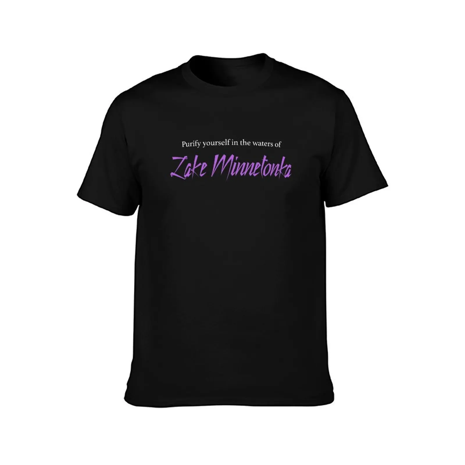 Purify yourself in the waters of Lake Minnetonka T-Shirt Sports Casual Breathable Tee Shirt