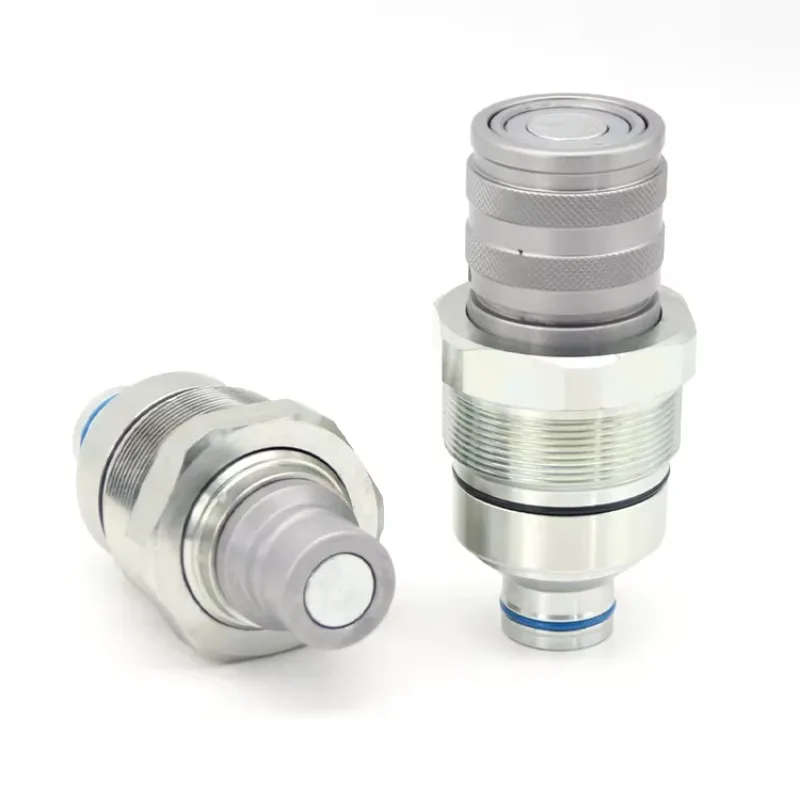 High Quality Carbon Steel Quick Connector Replacement for 6679837 and 84390117 Hydraulic Parts 1 Year Warranty Fast Delivery