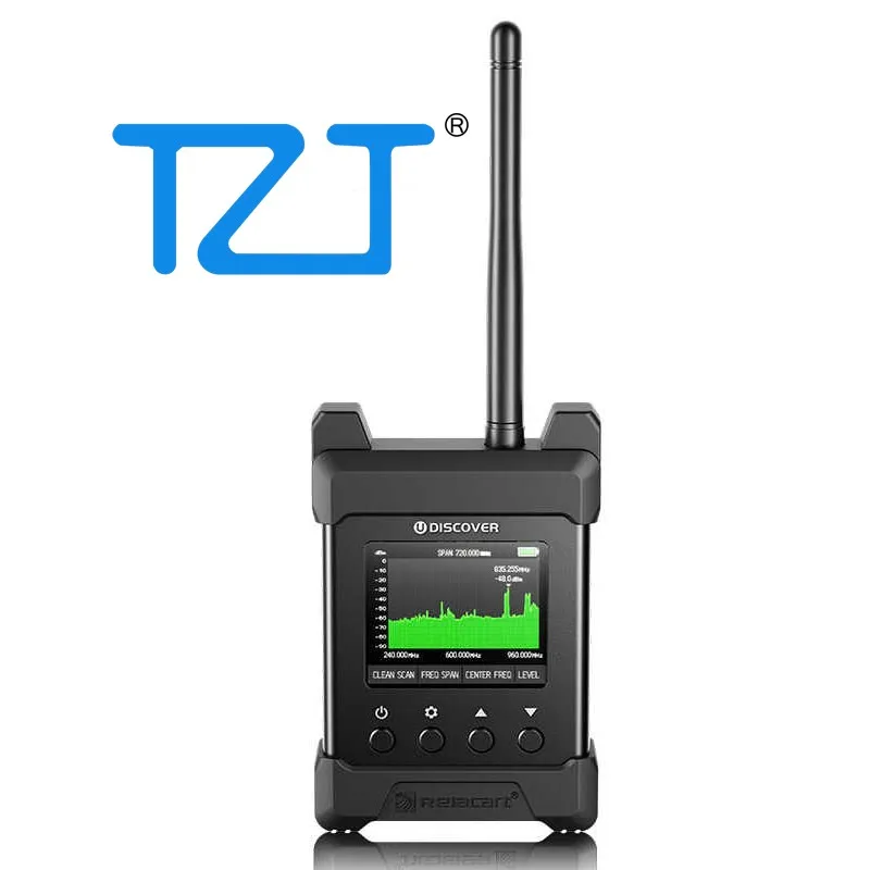 

TZT U DISCOVER Portable Spectrum Analyzer Handheld Spectrum Management Controller w/ 240~960MHz Range