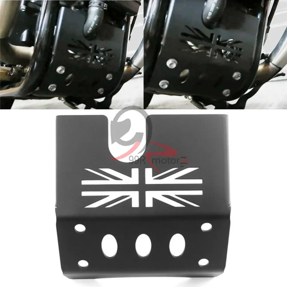 

Motorcycle Accessorie CNC Aluminum Alloy Engine Chassis Protection Frame Fit For Triumph Bonneville Bobber Black 2018 T120 T100
