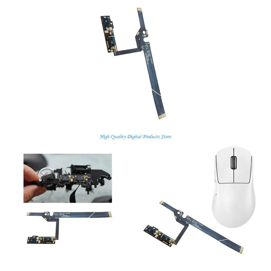 u2je mouse side side مفتاح مرن كابل مسطح جانب المفتاح اللوحة الأم اللوحة الدائرة لـ gprox superlight 2dex