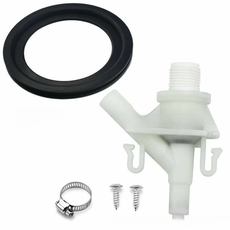 

Toilet water valve replacement kit 385311658 sealing ring 385311641 water valve filter screen