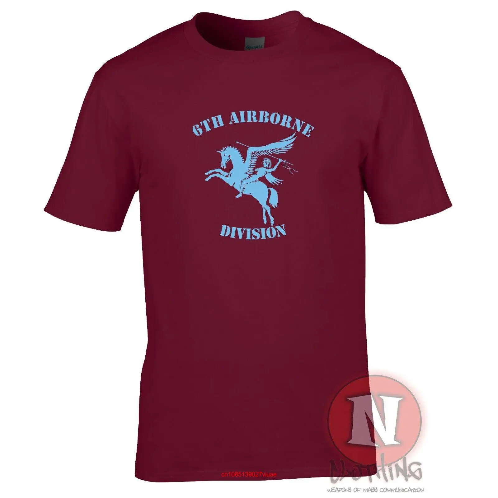 6th Airborne Division t shirt Pegasus bridge D Day June 1944 WW2 Normandy long or short sleeves