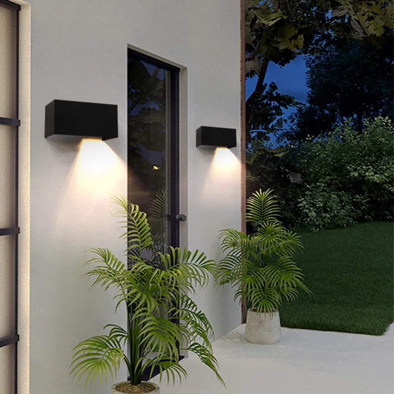 Roukeymi Led Outdoor Wall Light Waterproof G9 bulb rechangeable Led Outdoor Lighting Porch Balcony Garden Lights Wall Lamp