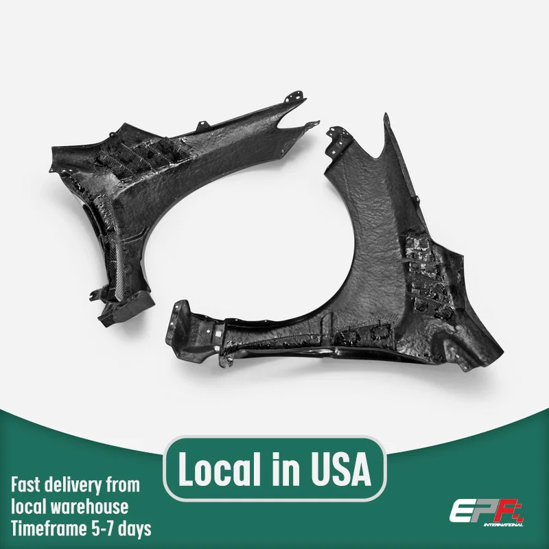 (Local in USA) DAM Style Front Over Fender +8mm Wide Body Kit For Impreza WRX VAB VAF LEVORG VMG VM4 STI Exterior Upgrade Parts
